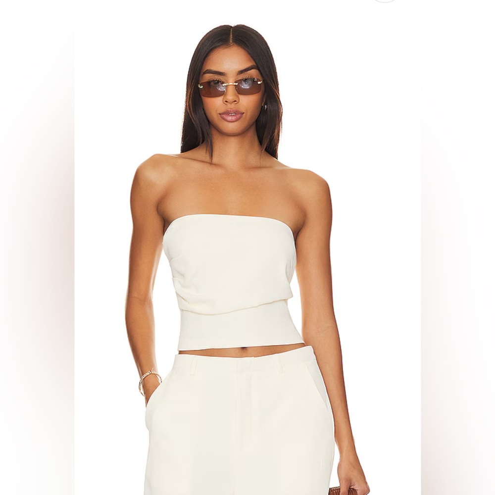 SNDYS Roma Top in Ivory